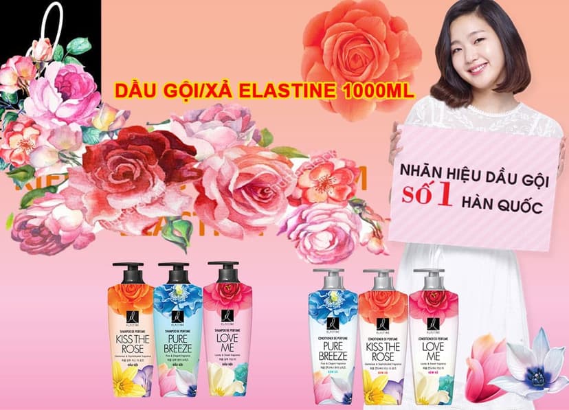 Dầu gội xả elastine 1000ml ngưng sản xuất – Xả hàng tồn kho