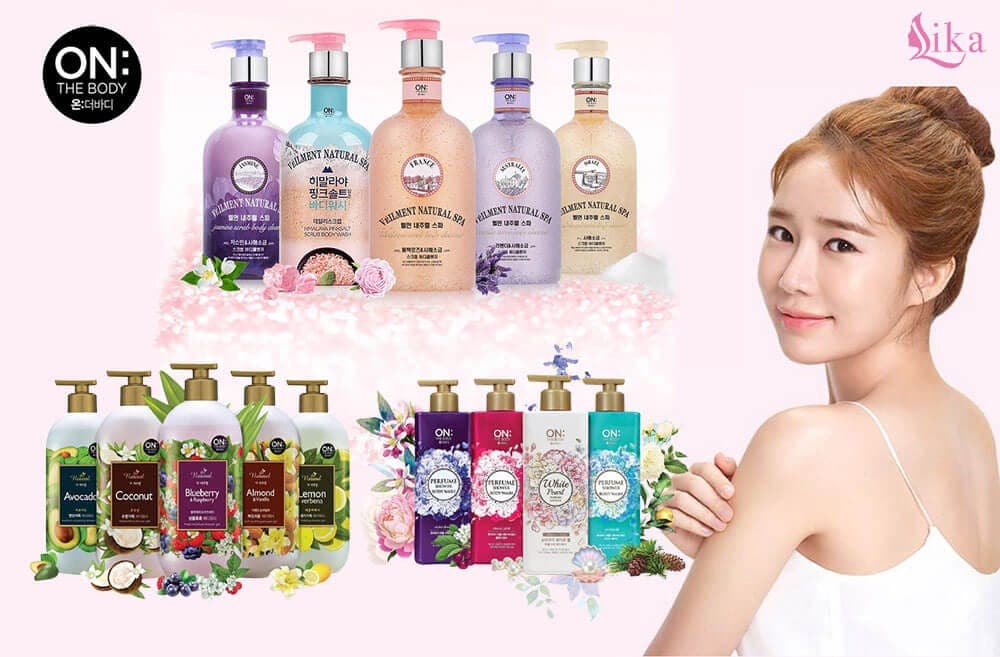 Top 14 loại sữa tắm On The Body Hàn Quốc bán chạy hiện nay
