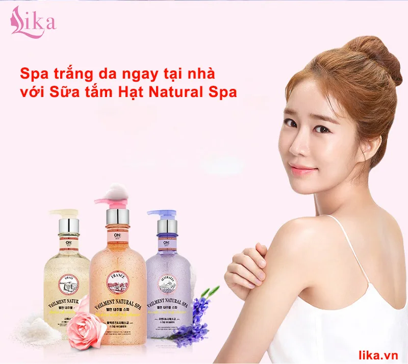 Địa chỉ bán sữa tắm natural spa trắng da