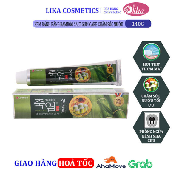 Kem Đánh Răng Bamboo Salt Gum Care 140g