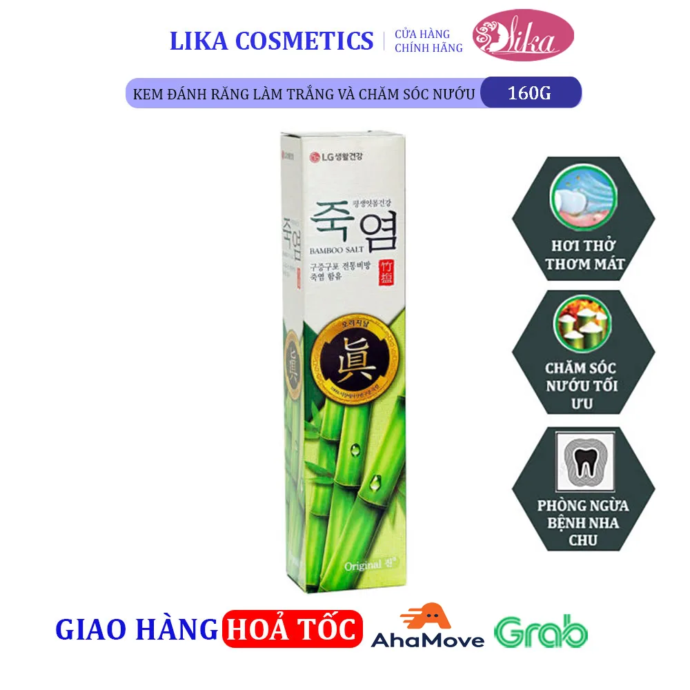 Kem Đánh Răng Bamboo Salt Original 160g