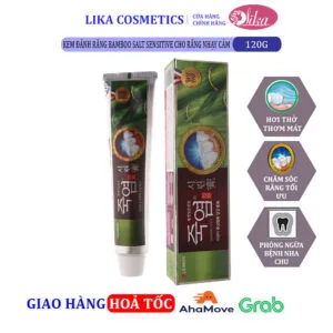 Kem Đánh Răng Bamboo Salt Sensitive Cho răng nhạy cảm 120g