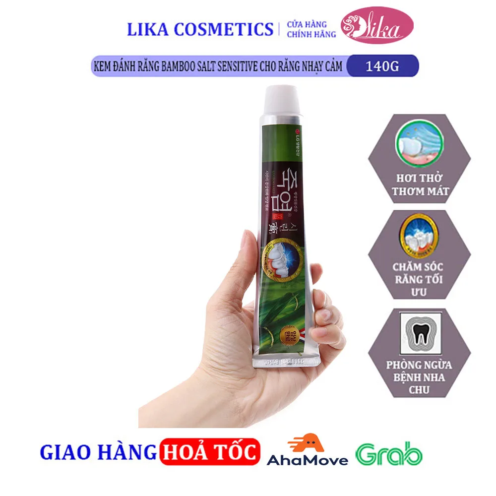 Kem Đánh Răng Bamboo Salt Sensitive- Cho răng nhạy cảm 140g