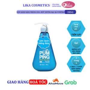 Kem Đánh Răng Perioe Cool Mint Hương Bạc Hà Pumping 285g