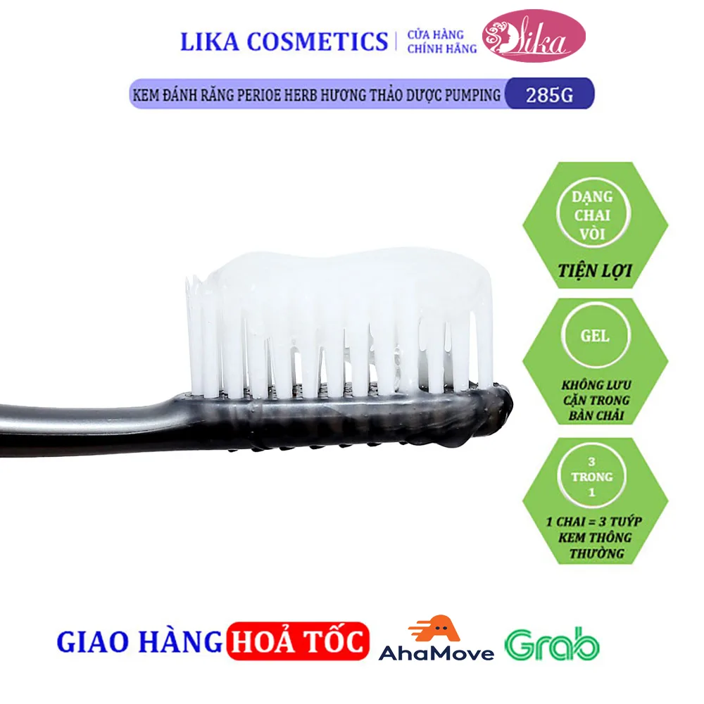 Kem Đánh Răng Perioe Herb Hương Thảo Dược Pumping 285g