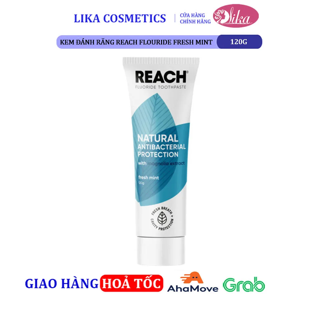 Kem Đánh Răng Reach Flouride Fresh Mint 120g