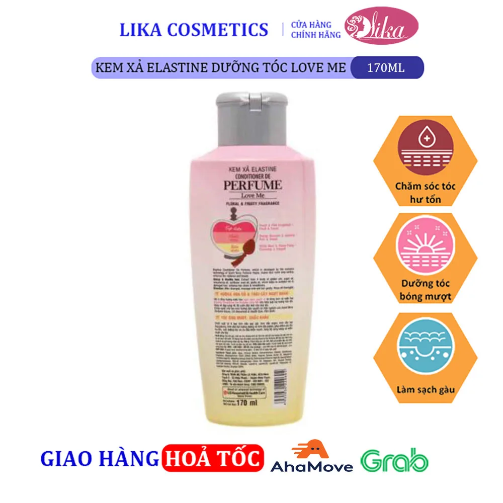 Kem xả Elastine dưỡng tóc Love Me 170ml