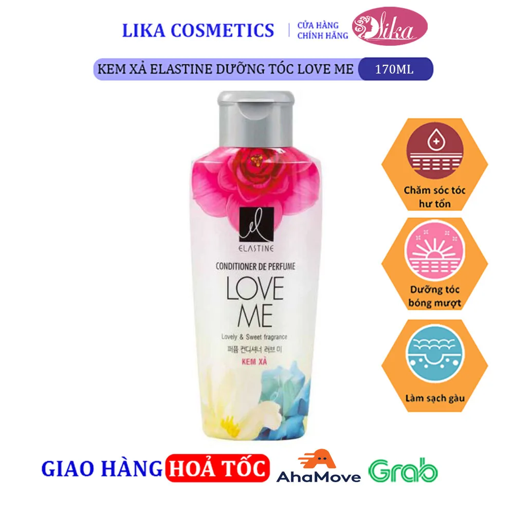 Kem xả Elastine dưỡng tóc Love Me 170ml