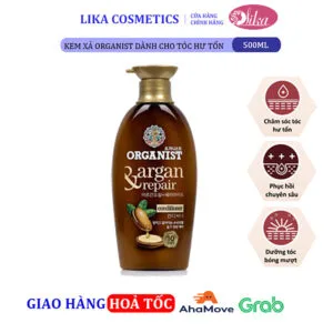 Kem xả Organist Tinh dầu Morocco Argan 500ml
