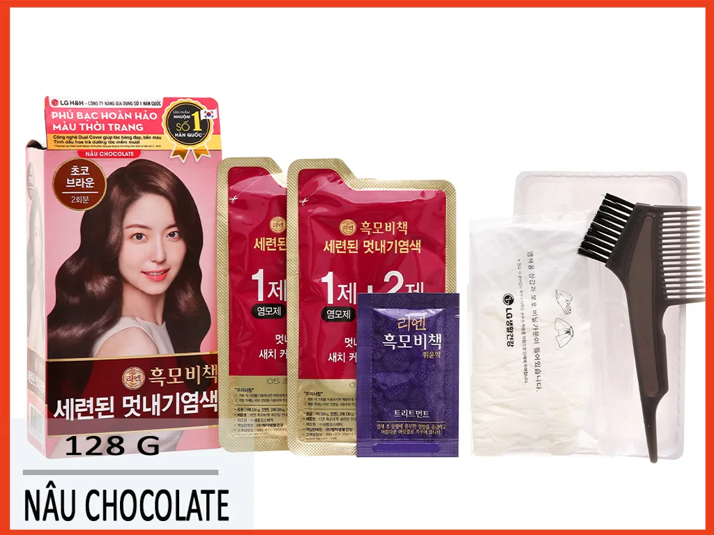 Mô tả Kem nhuộm dưỡng tóc màu thời trang nâu sôcôla