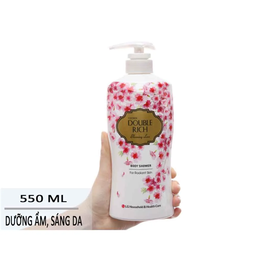 Mô tả Sữa tắm Double Rich Hoa Anh Đào 550g