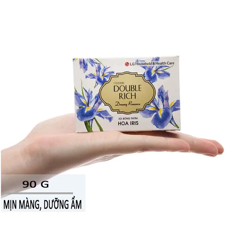 Xà bông Double Rich Hương Hoa IRis 90g 3 Mô tả Xà bông Double Rich Hương Hoa IRis 90g