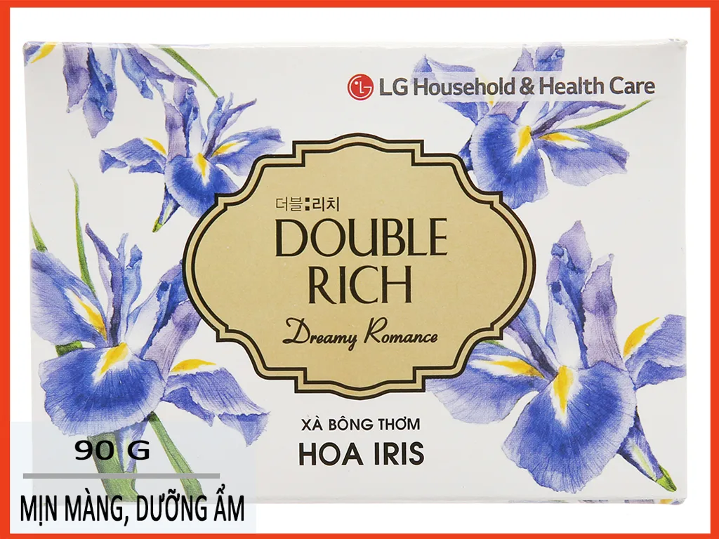 Xà bông Double Rich Hương Hoa IRis 90g 11 Mô tả Xà bông Double Rich Hương Hoa IRis 90g