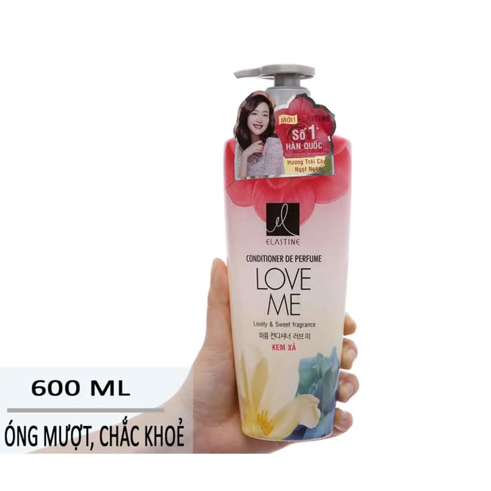 Mô Tả Kem Xả Elastine Dưỡng Tóc Love Me 600ml