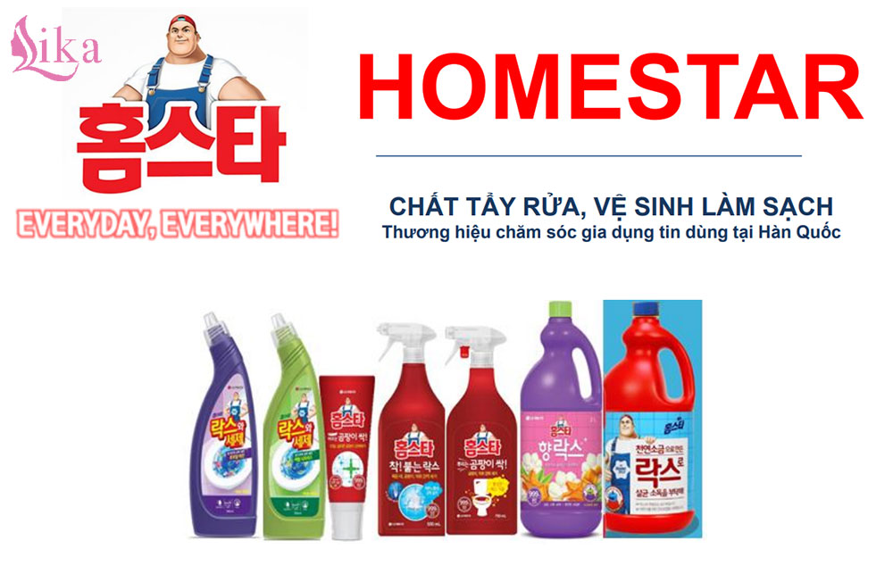 Mua dung dịch chất tẩy rửa vệ sinh làm sạch Hàn Quốc