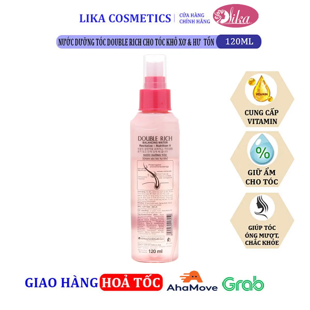 Nước dưỡng tóc Double Rich cho tóc khô xơ và hư tổn 120ml