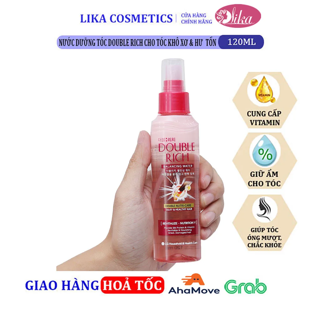 Nước dưỡng tóc Double Rich cho tóc khô xơ và hư tổn 120ml