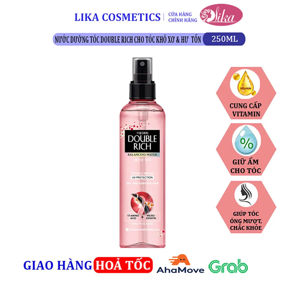 Nước dưỡng tóc Double Rich cho tóc khô xơ & hư tổn 250ml