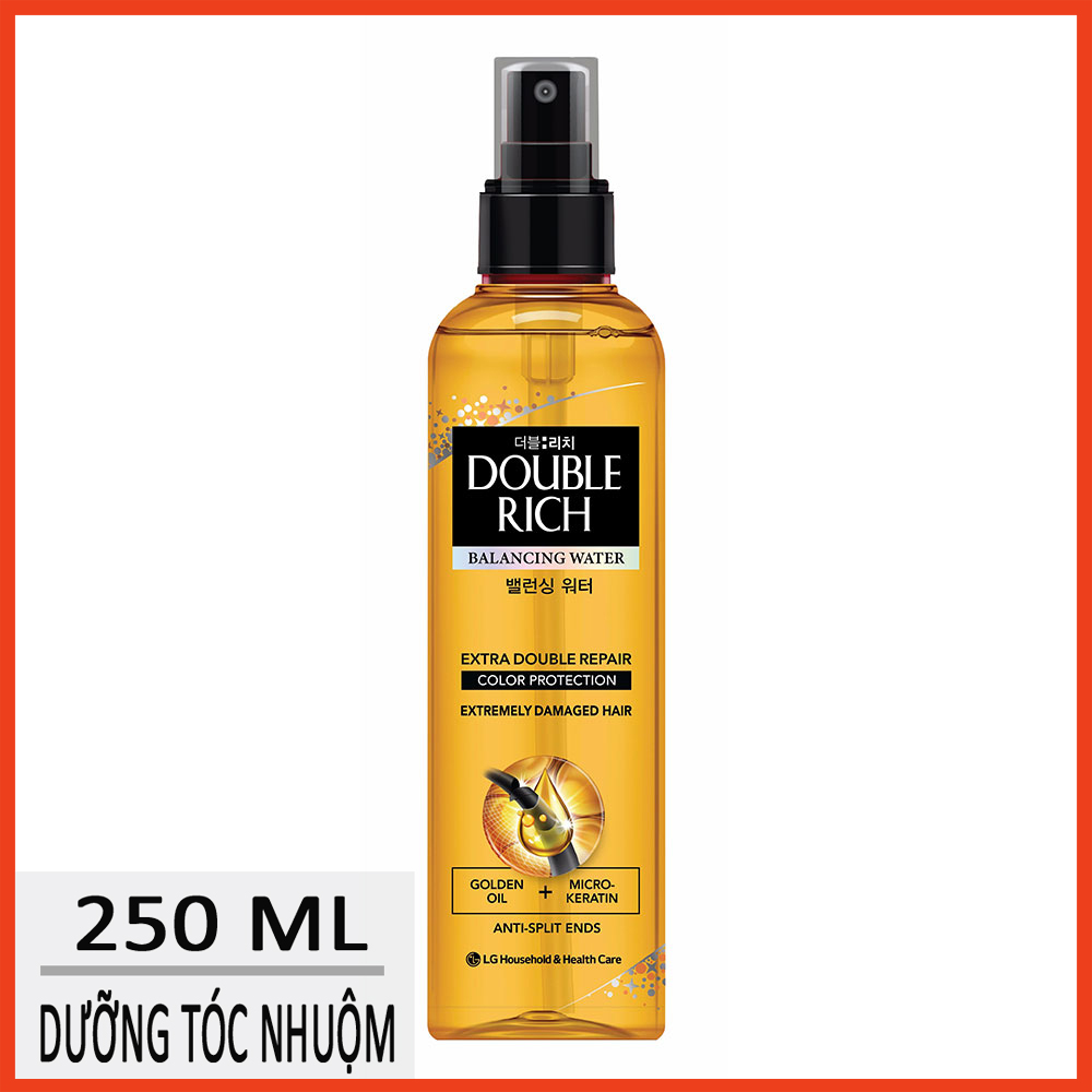 Nước dưỡng tóc Double Rich chuyên sâu cho tóc nhuộm 250ml