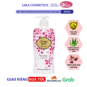 Sữa tắm Double Rich Hoa Anh Đào 800g