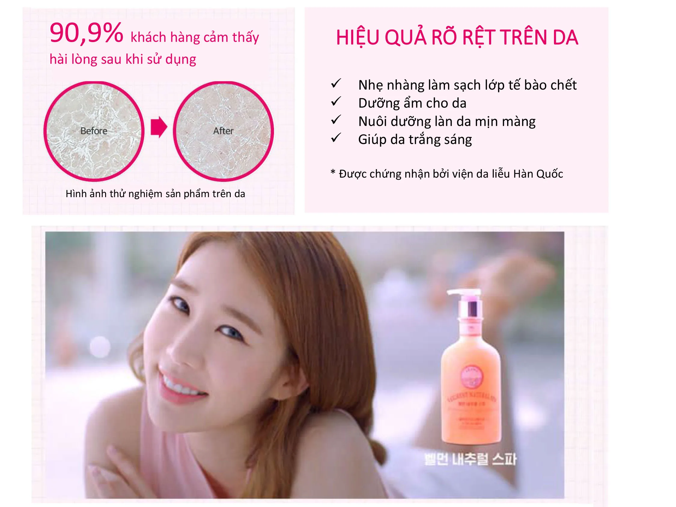 Sữa tắm OTB hạt Veilment Natural Spa Jasmine 600g