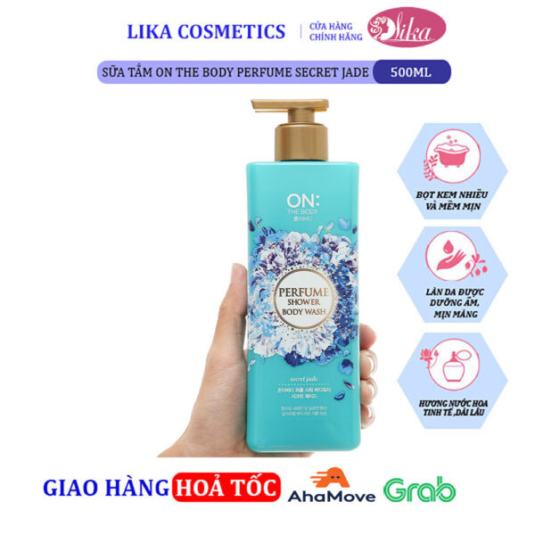 Sữa tắm On The Body Perfume Secret Jade 500g