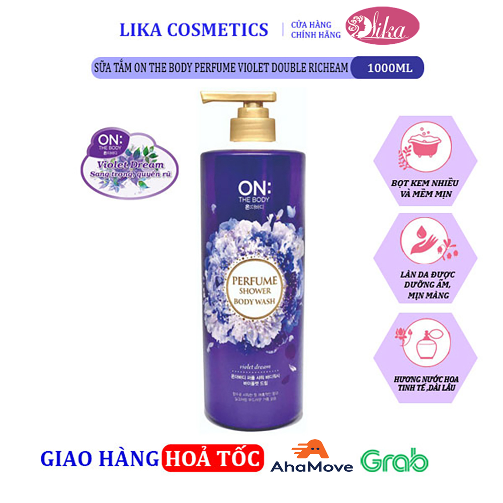 Sữa tắm OTB Perfume Violet Dream 1000g