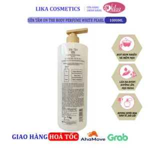 Sữa tắm On The Body Perfume White Pearl 1000g