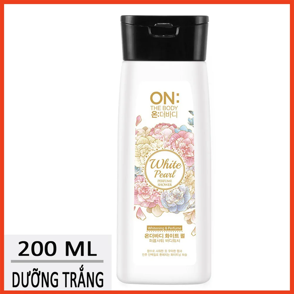 Sữa tắm On The Body Perfume White Pearl 200g 3 Sữa tắm On The Body Perfume White Pearl 200g
