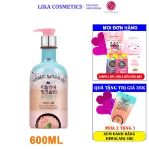 Sữa tắm On The Body Veilment Natural Spa Himalaya Pink Salt Hàn Quốc