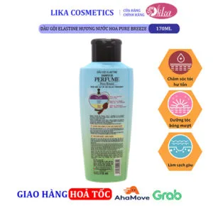 Lika Cosmetics - Mỹ Phẩm Tiêu Dùng Hàn Quốc 75 Dầu gội Elastine hương nước hoa Pure Breeze 170ml