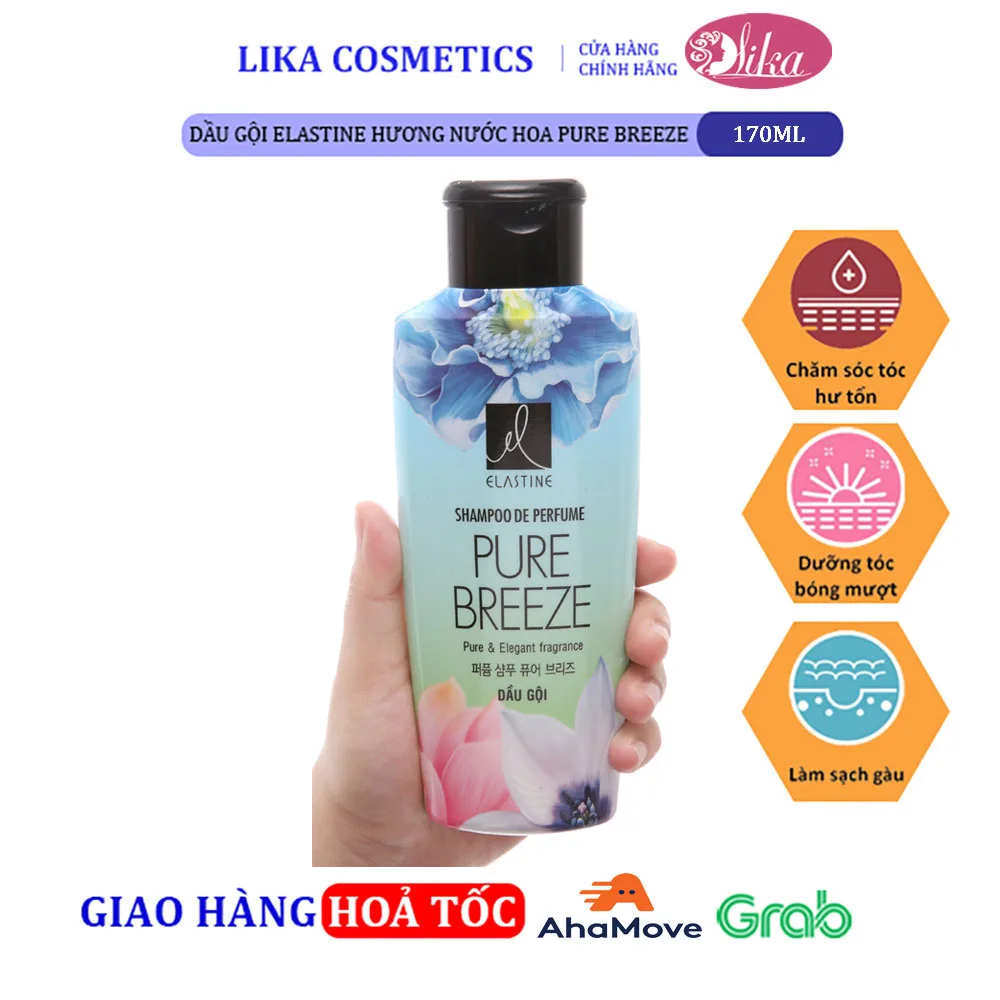 Dầu gội Elastine hương nước hoa Pure Breeze 170ml