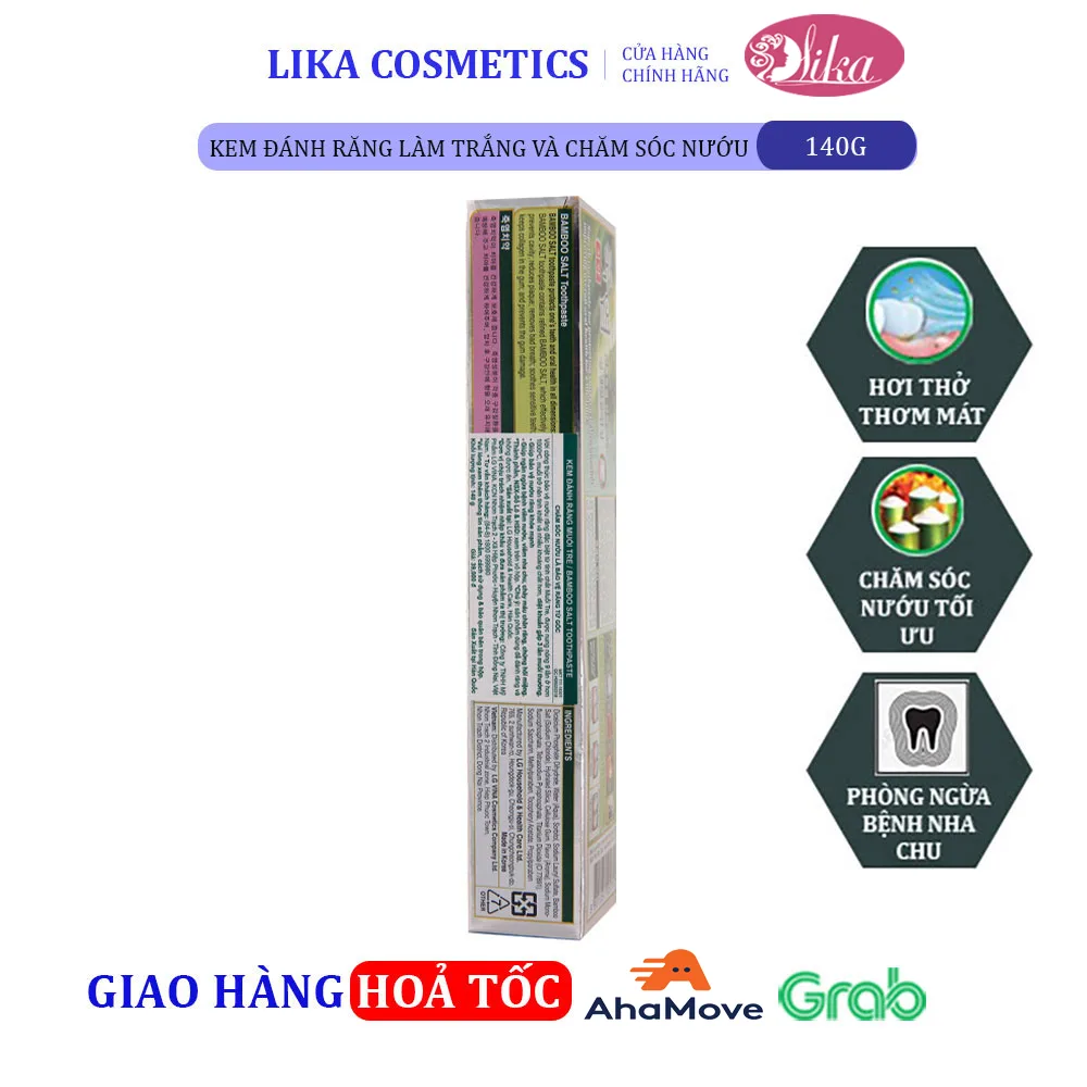 Kem Đánh Răng Bamboo Salt 140g