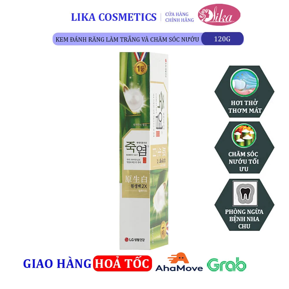 Kem Đánh Răng Bamboo Salt làm trắng và chăm sóc nướu 120g