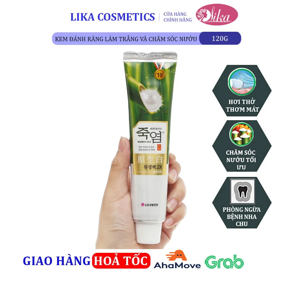 Kem Đánh Răng Bamboo Salt làm trắng và chăm sóc nướu 120g