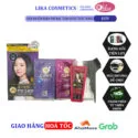 Kem nhuộm REEN Phủ Bạc Thảo Dược Thời Trang Oriental Black- Đen