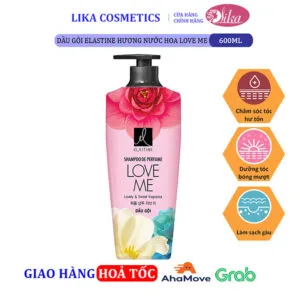 Dầu gội Elastine hương nước hoa Love Me 600ml