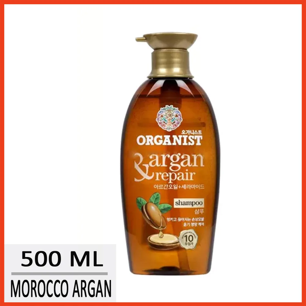 Dầu gội Organist Tinh dầu Morocco Argan 500ml - Dành Cho Tóc Hư Tổn