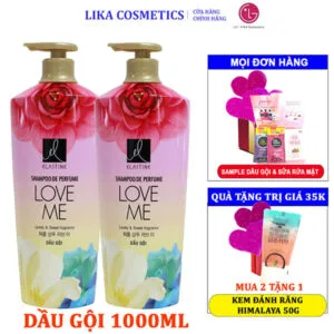 Dầu gội elastine love me 1000ml