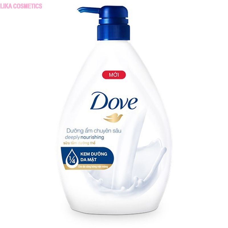 Sản phẩm sữa tắm Dove dưỡng ẩm chuyên sâu