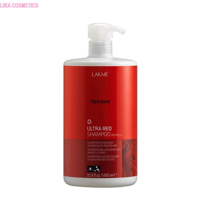Dầu gội Lakmé Ultra Red Shampoo giúp tóc giữ màu