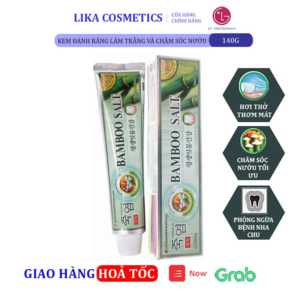 Mua kem đánh răng bamboo salt chính hãng