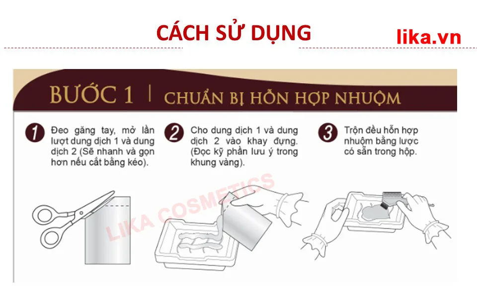 Cách sử dụng kem nhuộm thời trang ReEn