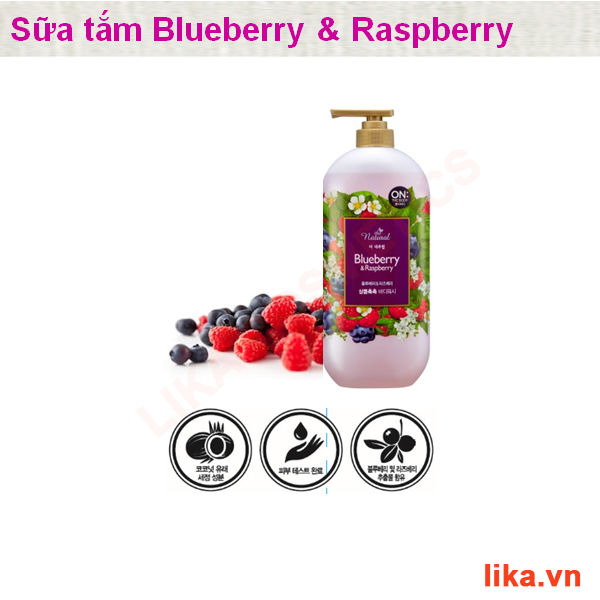 Sữa tắm Blueberry & Raspberry