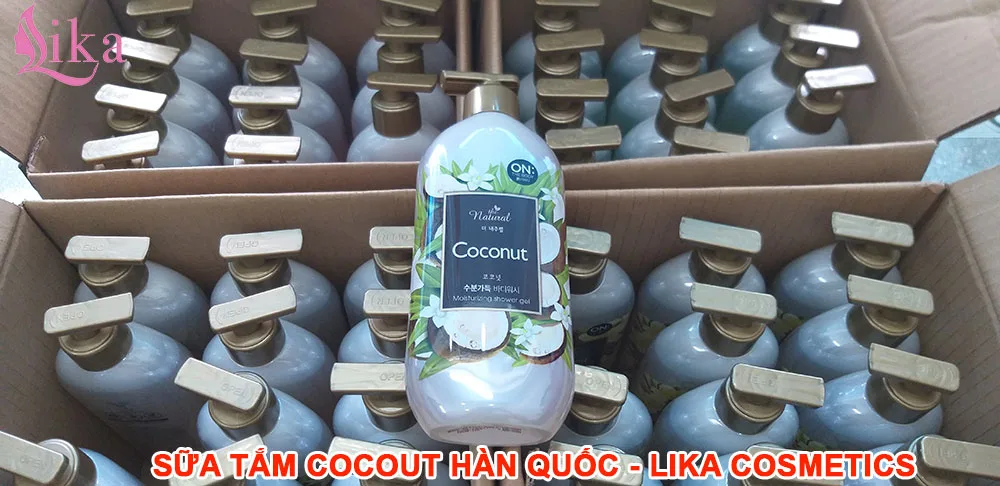 Sữa tắm Coconut Hàn Quốc - Hương dừa dịu ngọt 500g 5 Shop bán sữa tắm Coconut Hàn Quốc Chính Hãng