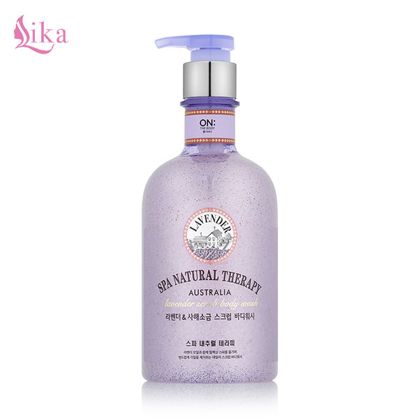 Sữa tắm On The Body Veilment Natural Spa Lavender Hàn Quốc