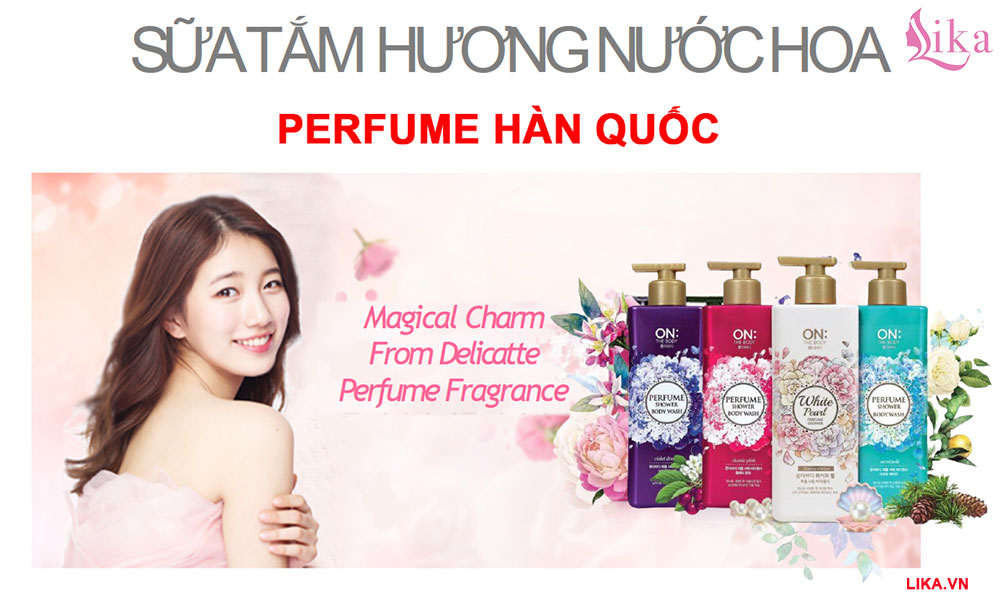 Sữa Tắm Perfume Hàn Quốc