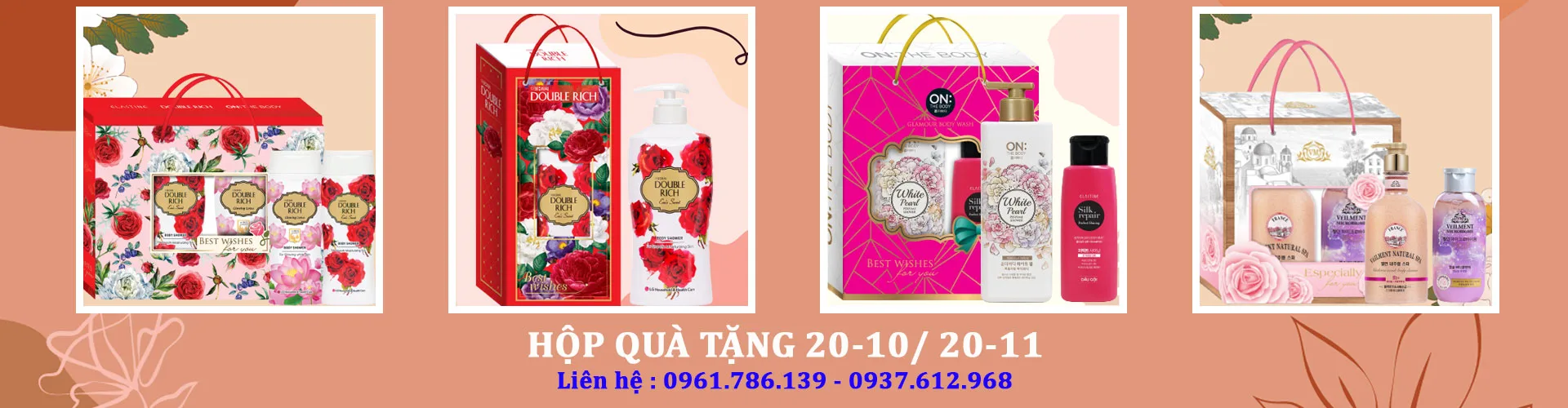 Lika Cosmetics - Mỹ Phẩm Tiêu Dùng Hàn Quốc 20 Hộp quà tặng 20 tháng 10 và 20 tháng 11 năm 2022