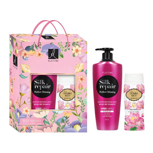 Hộp quà tặng dầu gội Elastine Silk Repair 550ml